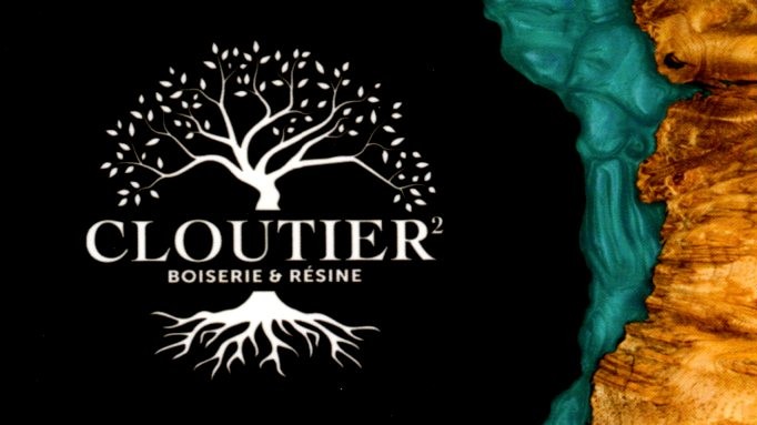 Cloutier² Boiserie & Résine business card
